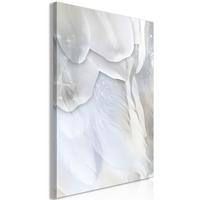 KUNSTDRUCK Grau 80/120 cm - Blau/Grau, Textil (80/120cm) - KUNSTLOFT