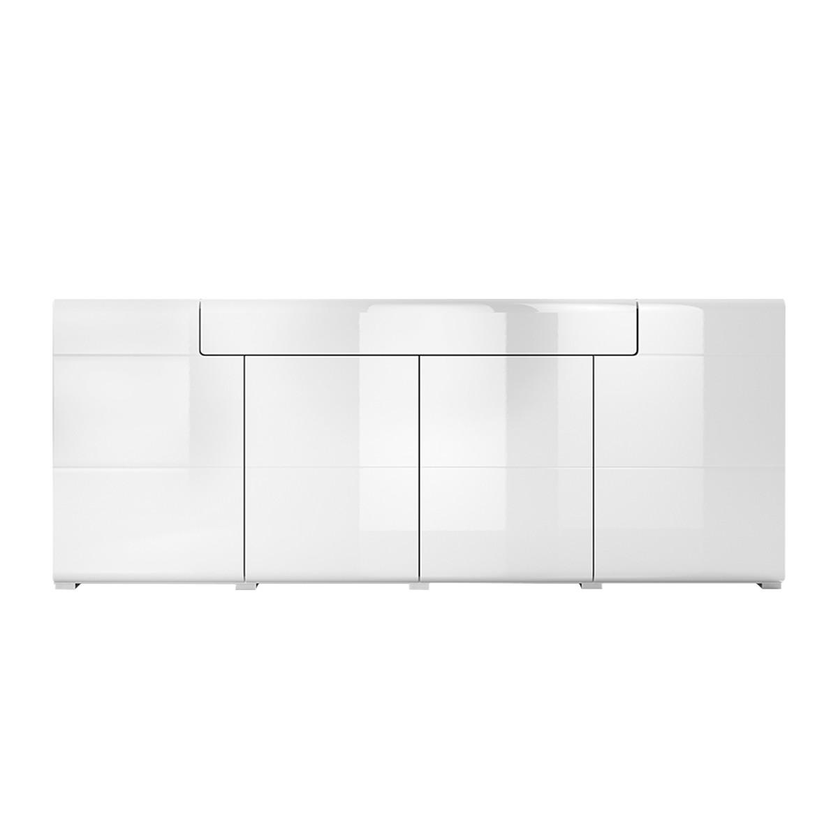SIDEBOARD Jules Weiß - Weiß, Holzwerkstoff (208/82/39cm) - Petits-meubles