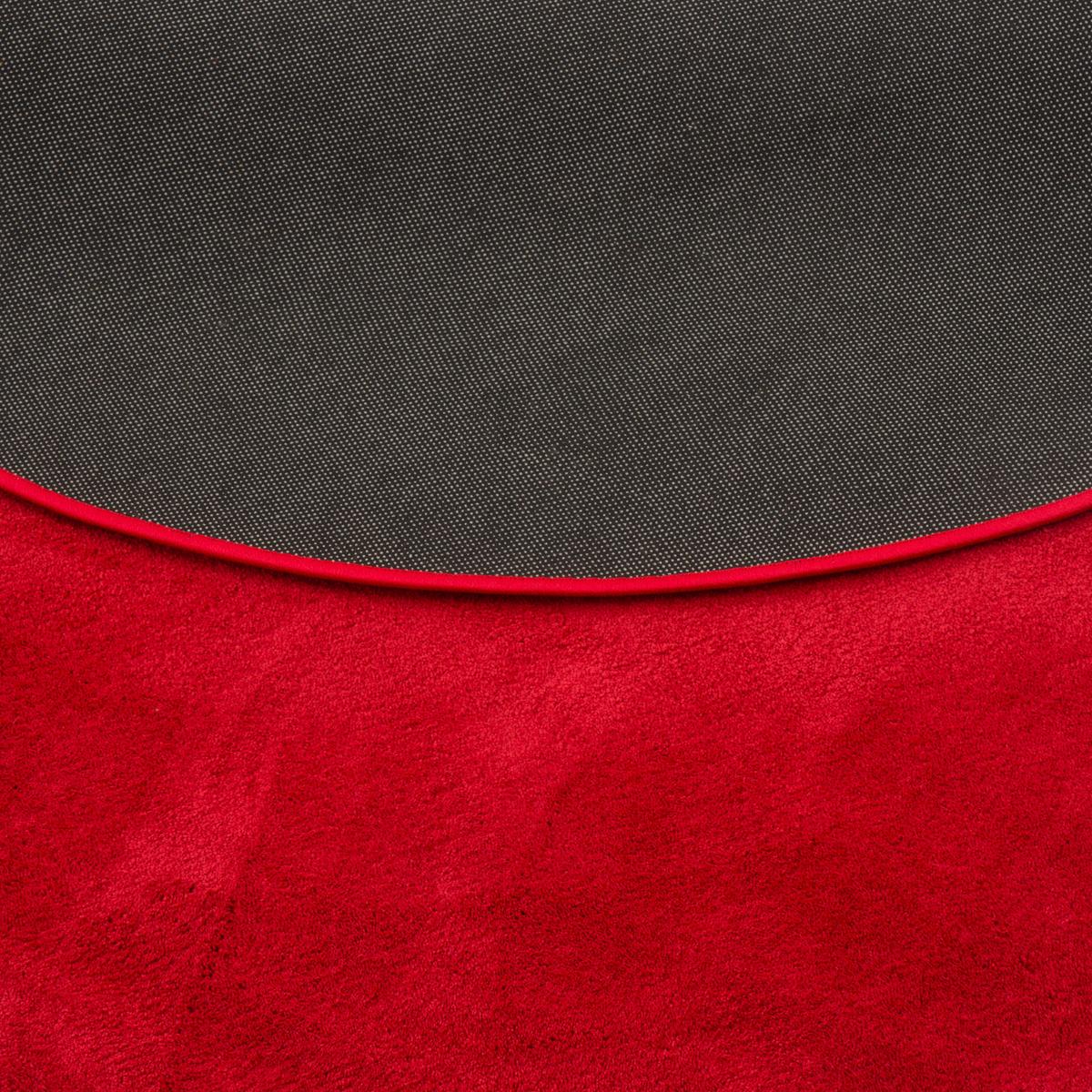 HOCHFLOR LANGFLOR TEPPICH SUPER SOFT MELIA RUND - Rot, Textil (200/200cm) - Pergamon