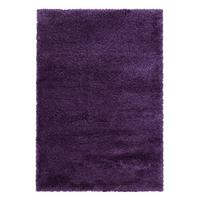 HOCHFLORTEPPICH SALZACH, einfarbig, Violett, 280 x 370 cm - Lila, Textil (370/280cm) - KADIMA DESIGN