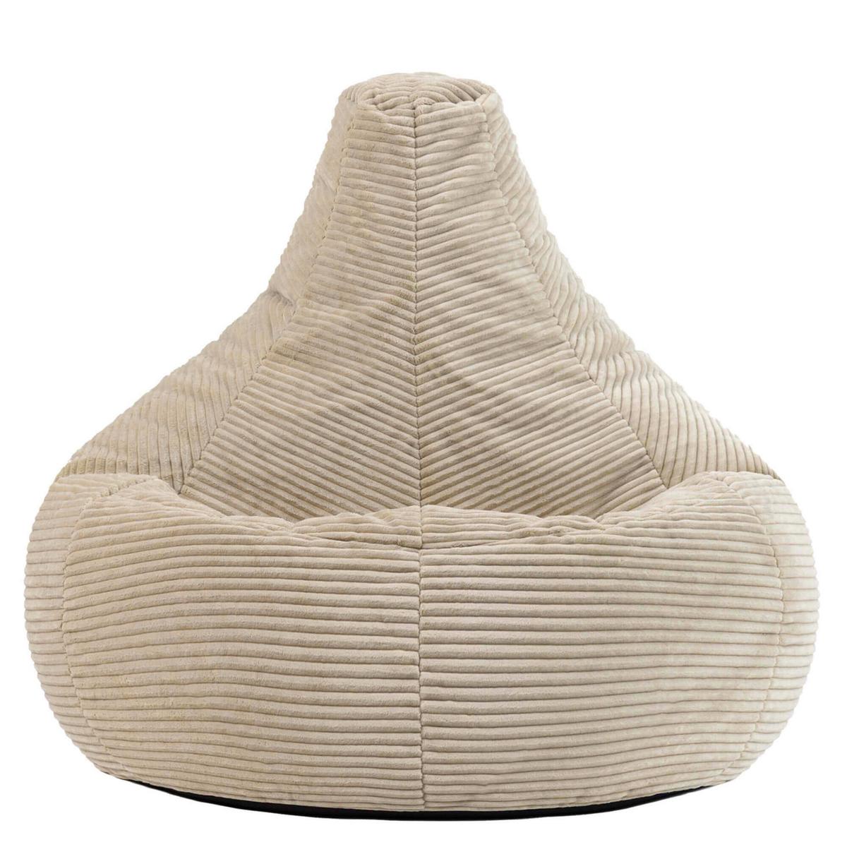SITZSACK Dalton - Beige, Textil (82/76/82cm) - icon