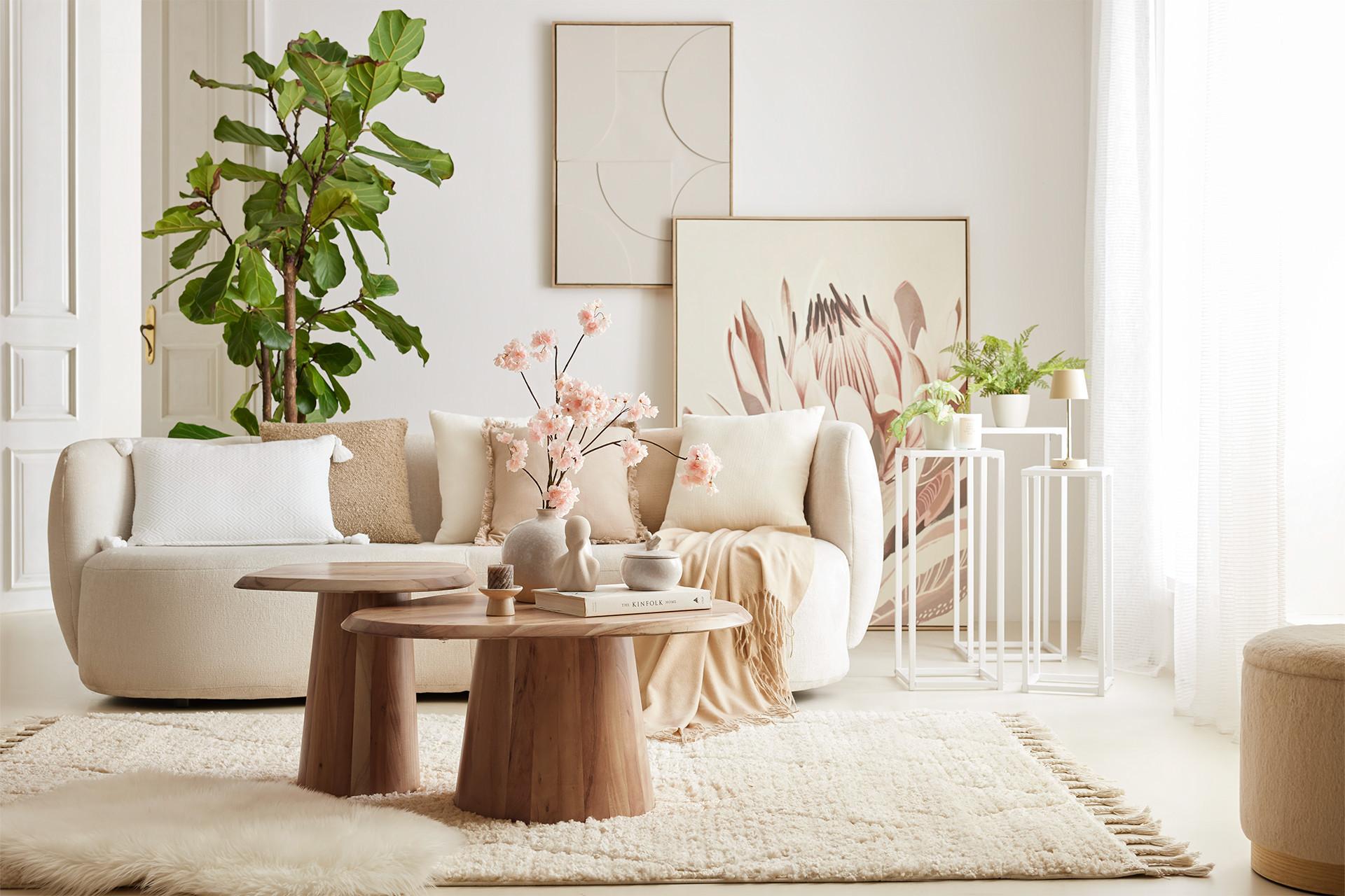 Látványkép a melengető minimalizmus inspiráció színeiben