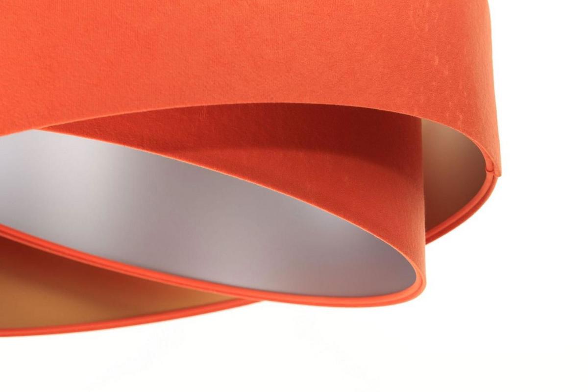 HÄNGELEUCHTE Gold 50/23 cm - Orange, Kunststoff (50/1.3/23cm) - ONZENO