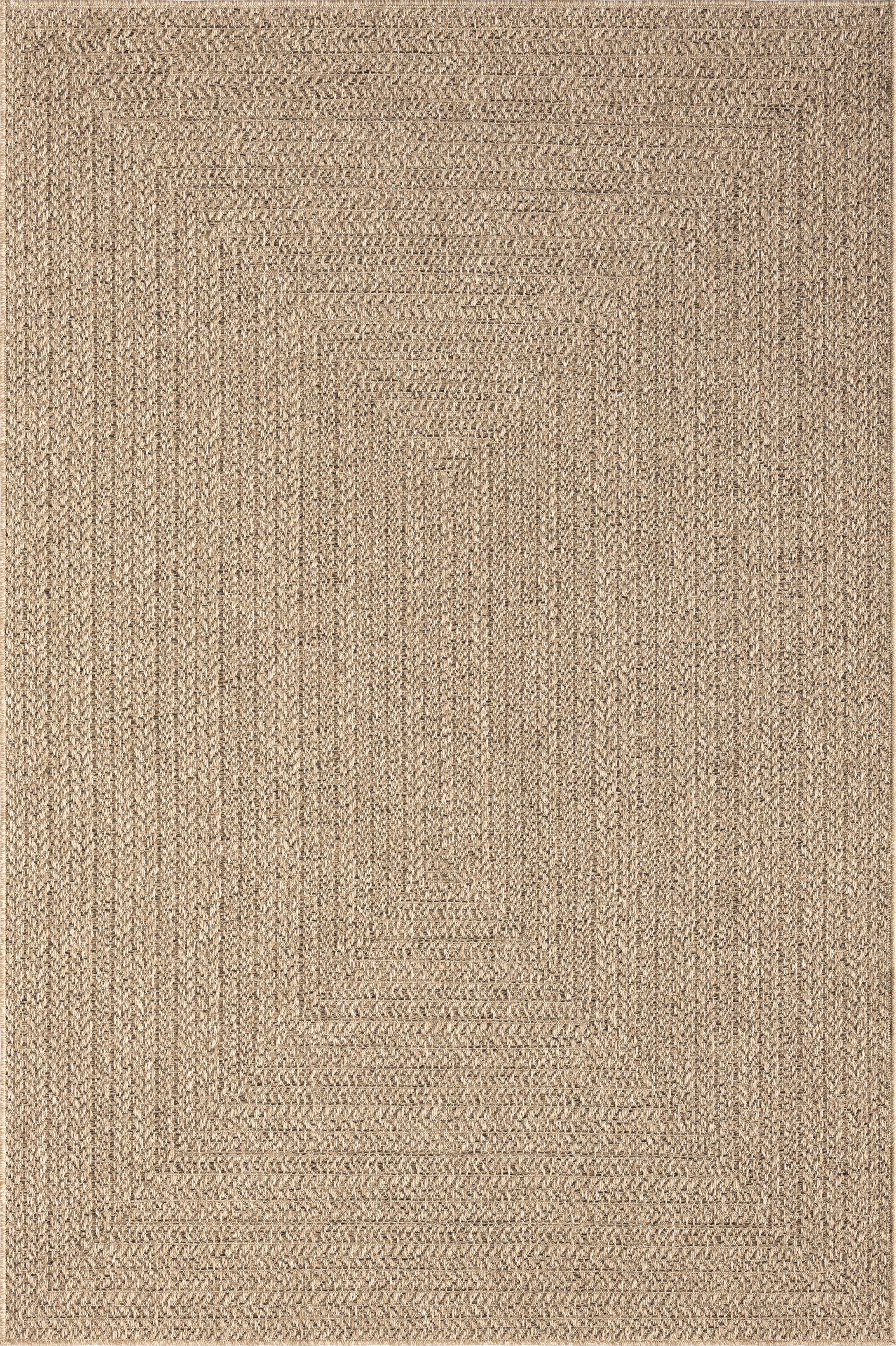 TEPPICHLÄUFER Bordüre CORDEV Polypropylen Natur 60 x 180 cm - Beige, Textil (60/180cm) - KADIMA DESIGN