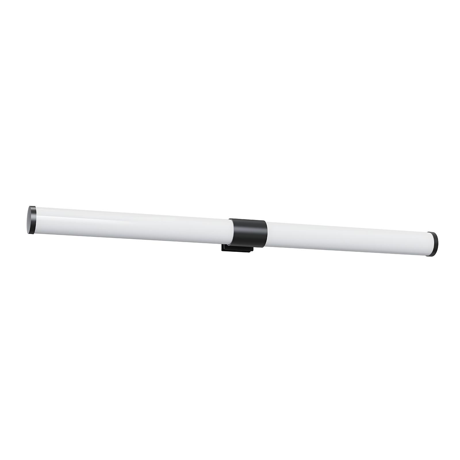 SPIEGELLEUCHTE Zyphork 5.2/3.2/40 cm - Schwarz, Kunststoff (40/5.2/3.2cm) - ZMH