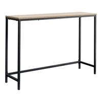 KONSOLENTISCH Kronoby - Eichefarben/Schwarz, Holzwerkstoff/Metall (30/100/80cm) - [en.casa]