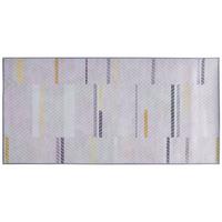 KURZFLOR-TEPPICH Ergenli 150/80 cm - Grau, Kunststoff (80/150cm) - Beliani