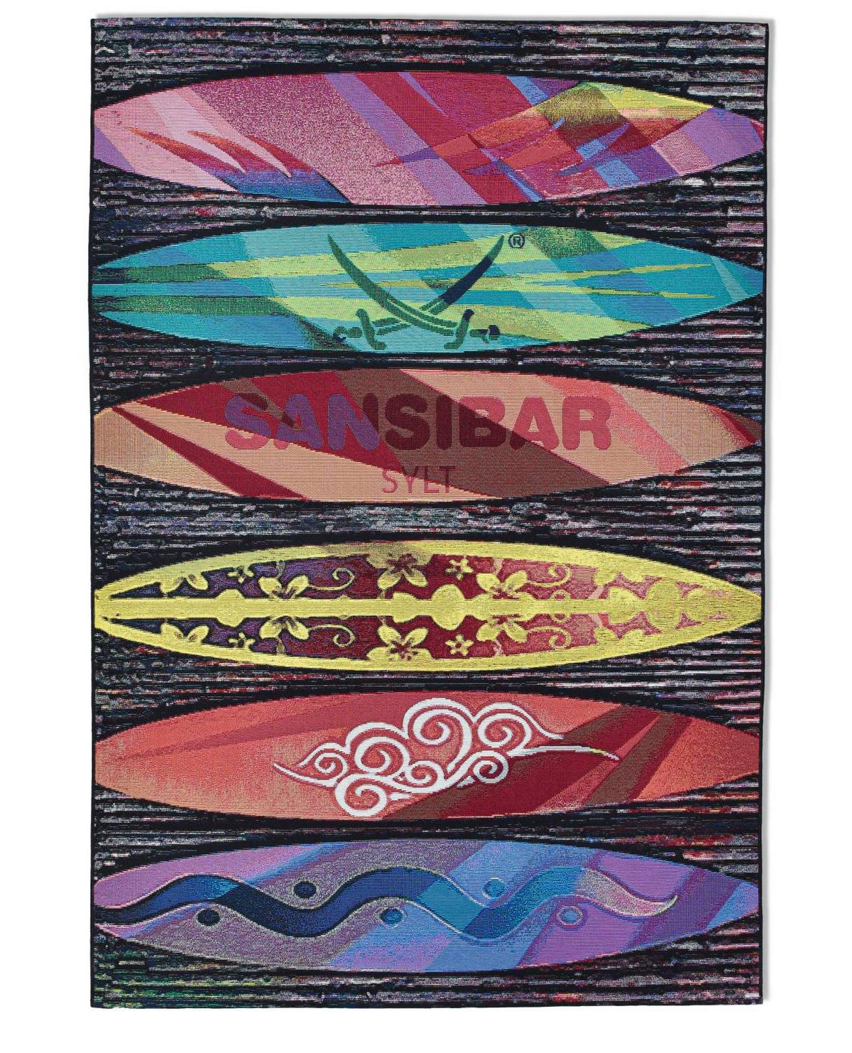 OUTDOORTEPPICH Rantum Beach 300x400 cm - Multicolor, Textil (300/400cm) - Sansibar SYLT
