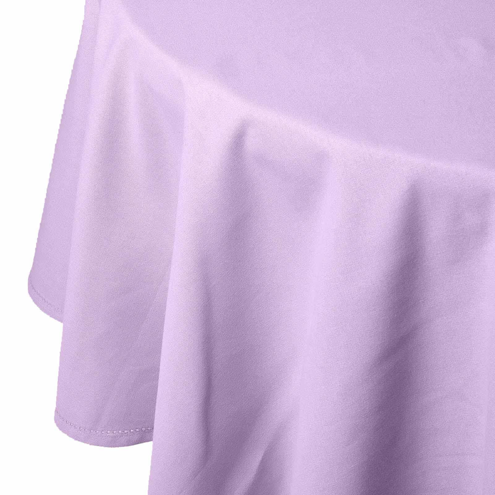 TISCHDECKE flieder rund 178 cm, 100% Baumwolle - Flieder, Textil (178/178cm) - Homescapes