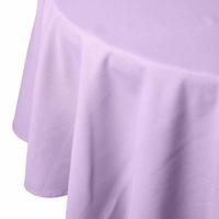 TISCHDECKE flieder rund 178 cm, 100% Baumwolle - Flieder, Textil (178/178cm) - Homescapes