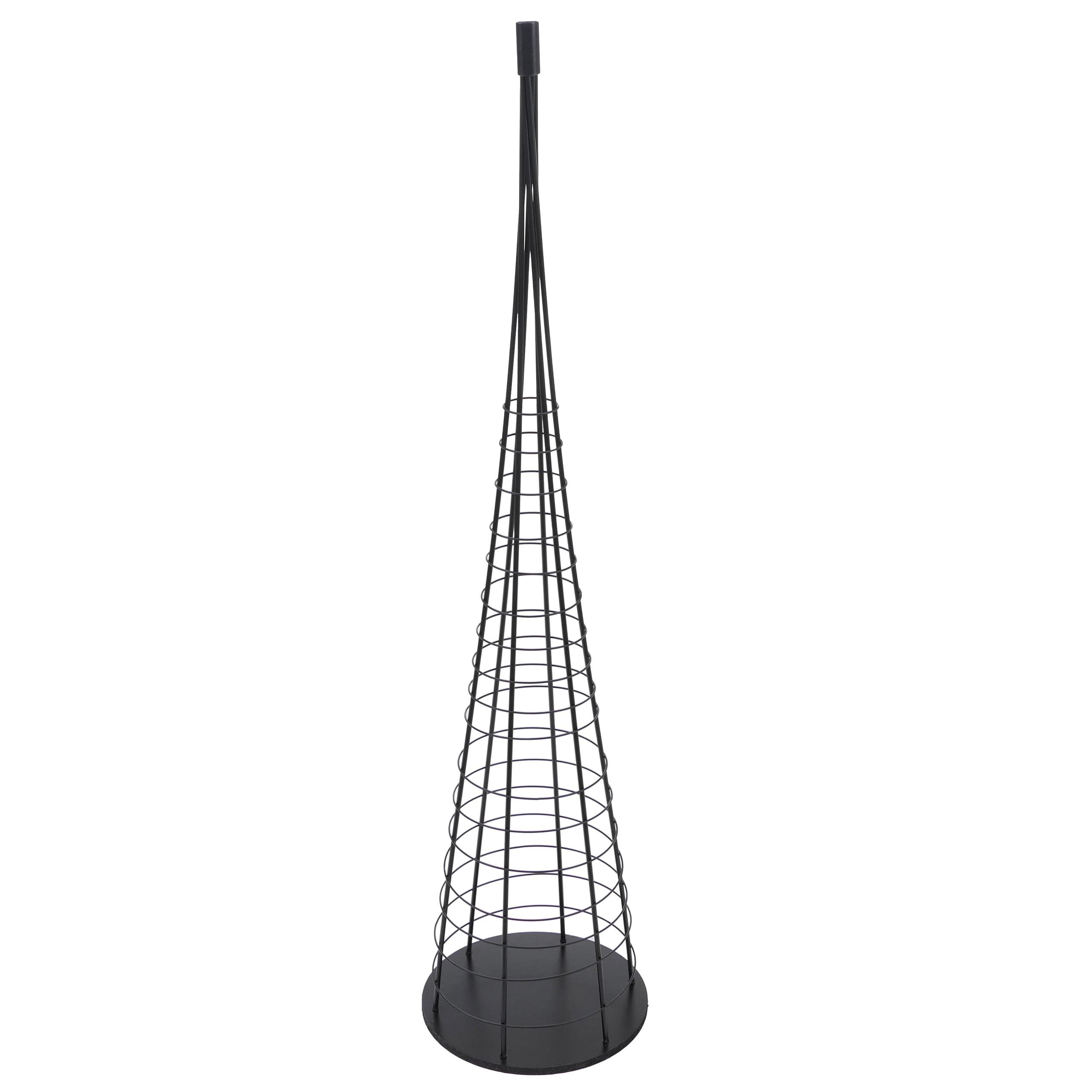 DEKO-BAUM Schwarz - Schwarz, Metall (38/160cm) - MCW