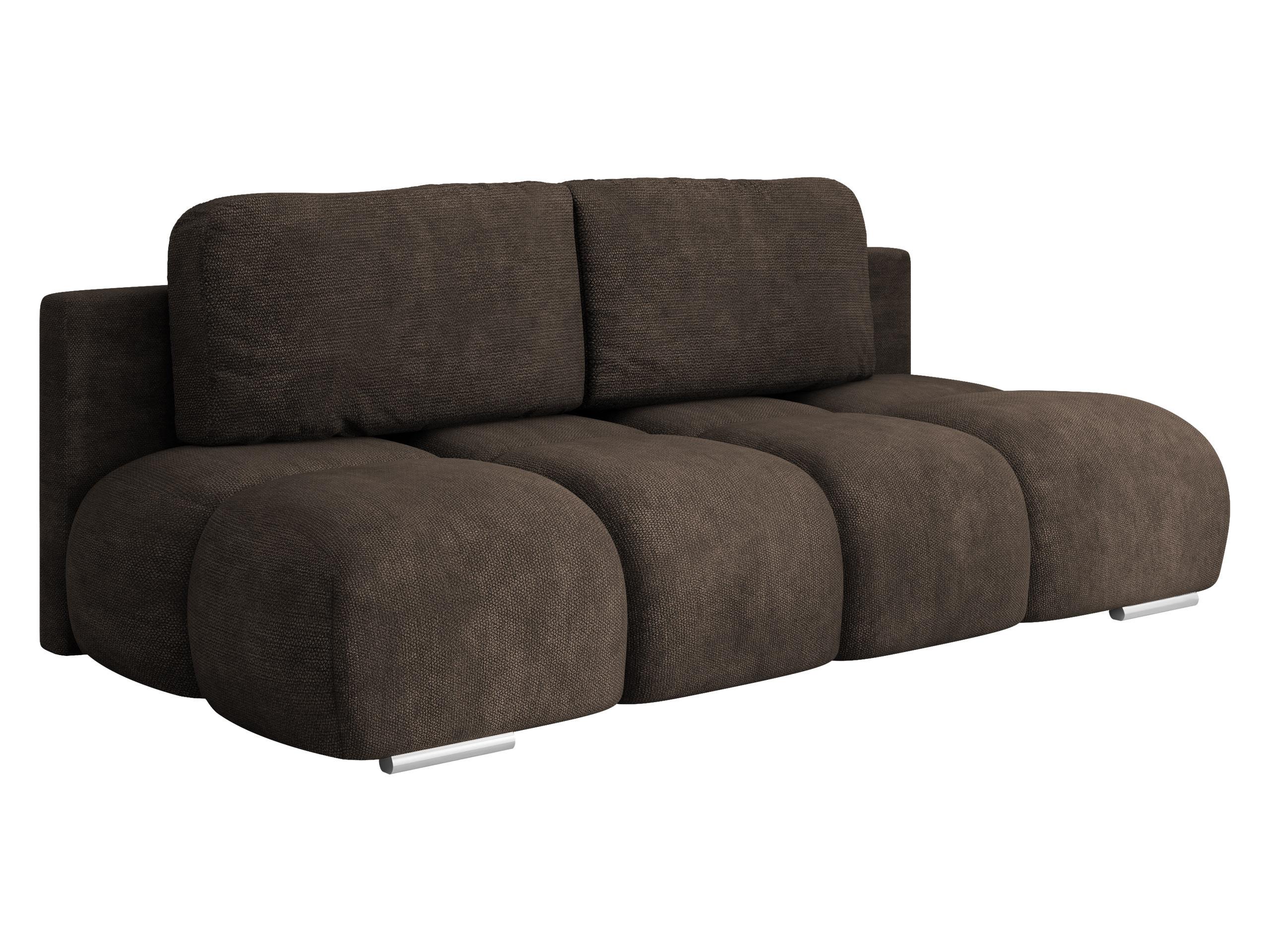 SCHLAFSOFA Honey Mini - Dunkelbraun/Schwarz, Holz/Kunststoff (195/104/90cm) - MIRJAN24