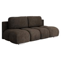 SCHLAFSOFA Honey Mini - Dunkelbraun/Schwarz, Holz/Kunststoff (195/104/90cm) - MIRJAN24