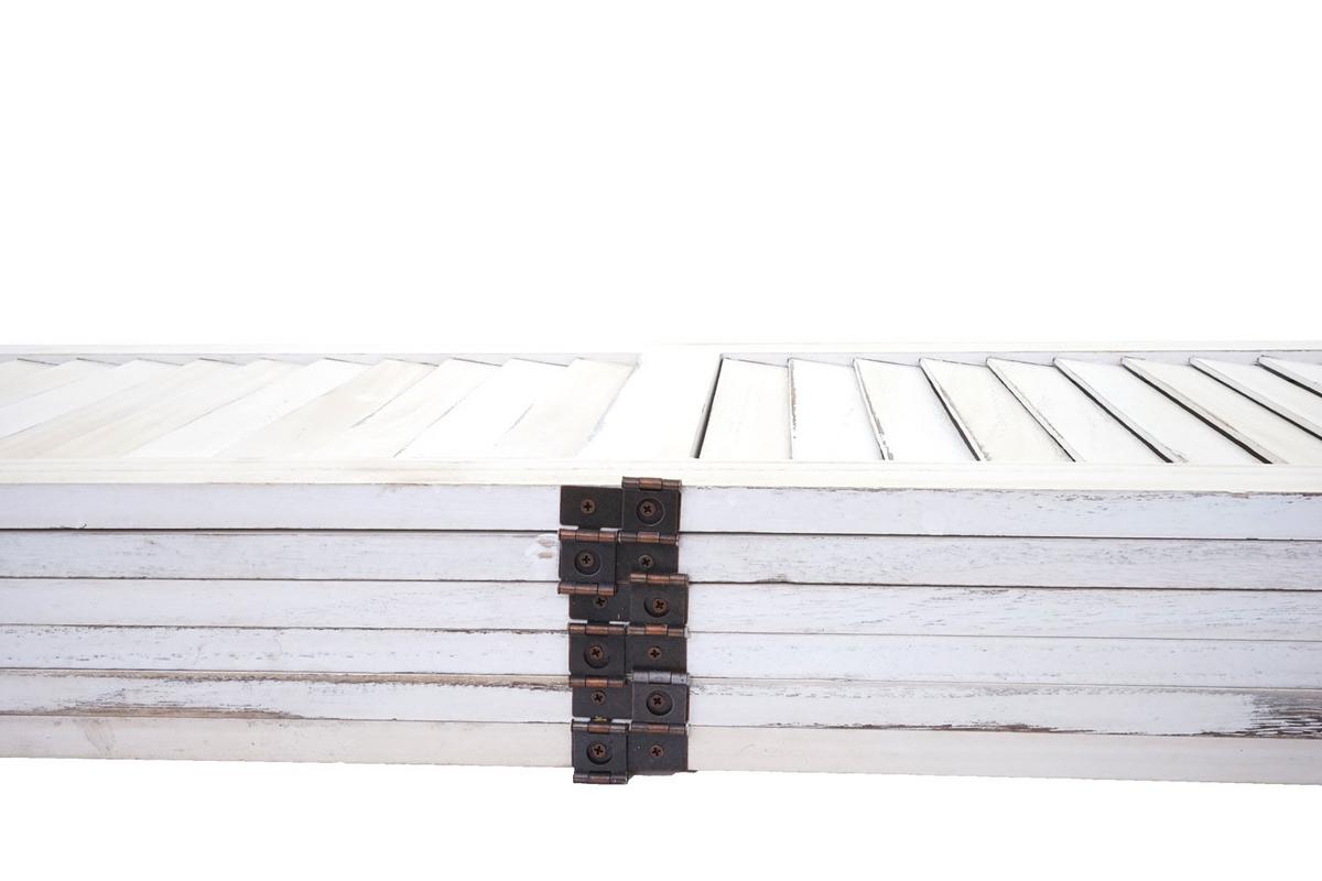 PARAVENT Weiß - Weiß, Holz (240/170/2cm) - MCW