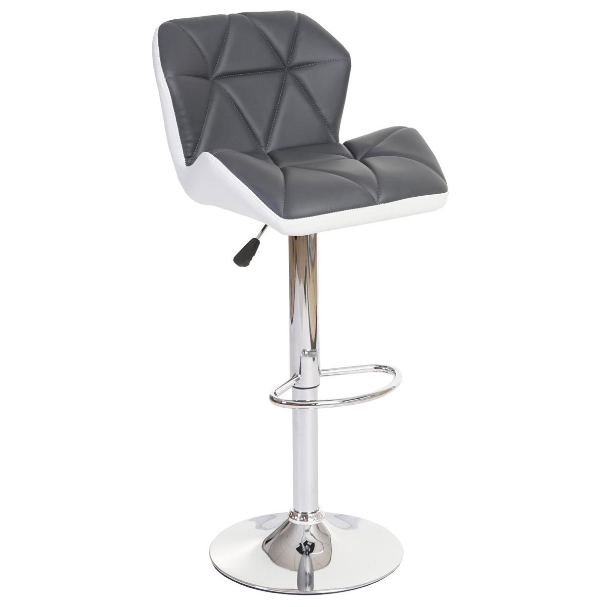 BARHOCKER Grau 2er-Set - Grau, Textil (44/106/49cm) - MCW