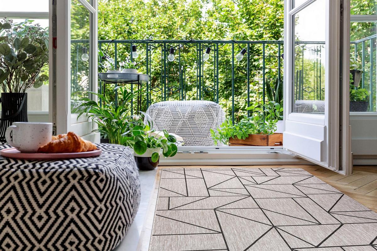 TEPPICH Floorlux 200/290 cm - Grau, Textil (200/290cm) - rugsX