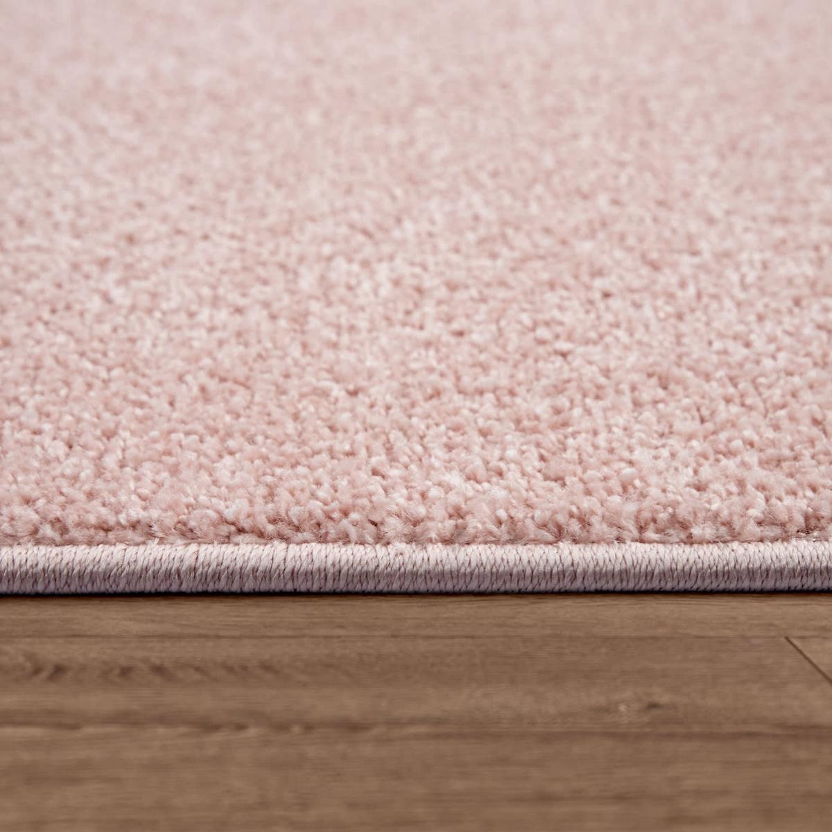 FLACHWEBETEPPICH Rosa 60 x 100 cm - Rosa, Kunststoff (60/100cm) - TT Home