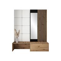 GARDEROBE Premium - Weiß, Holzwerkstoff (172/205/42cm) - MIRJAN24