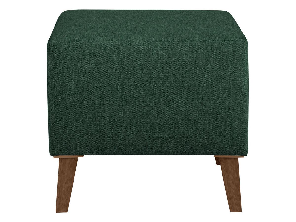 POLSTERHOCKER Oviedo - Grün, Holz/Kunststoff (51/45/51cm) - MIRJAN24