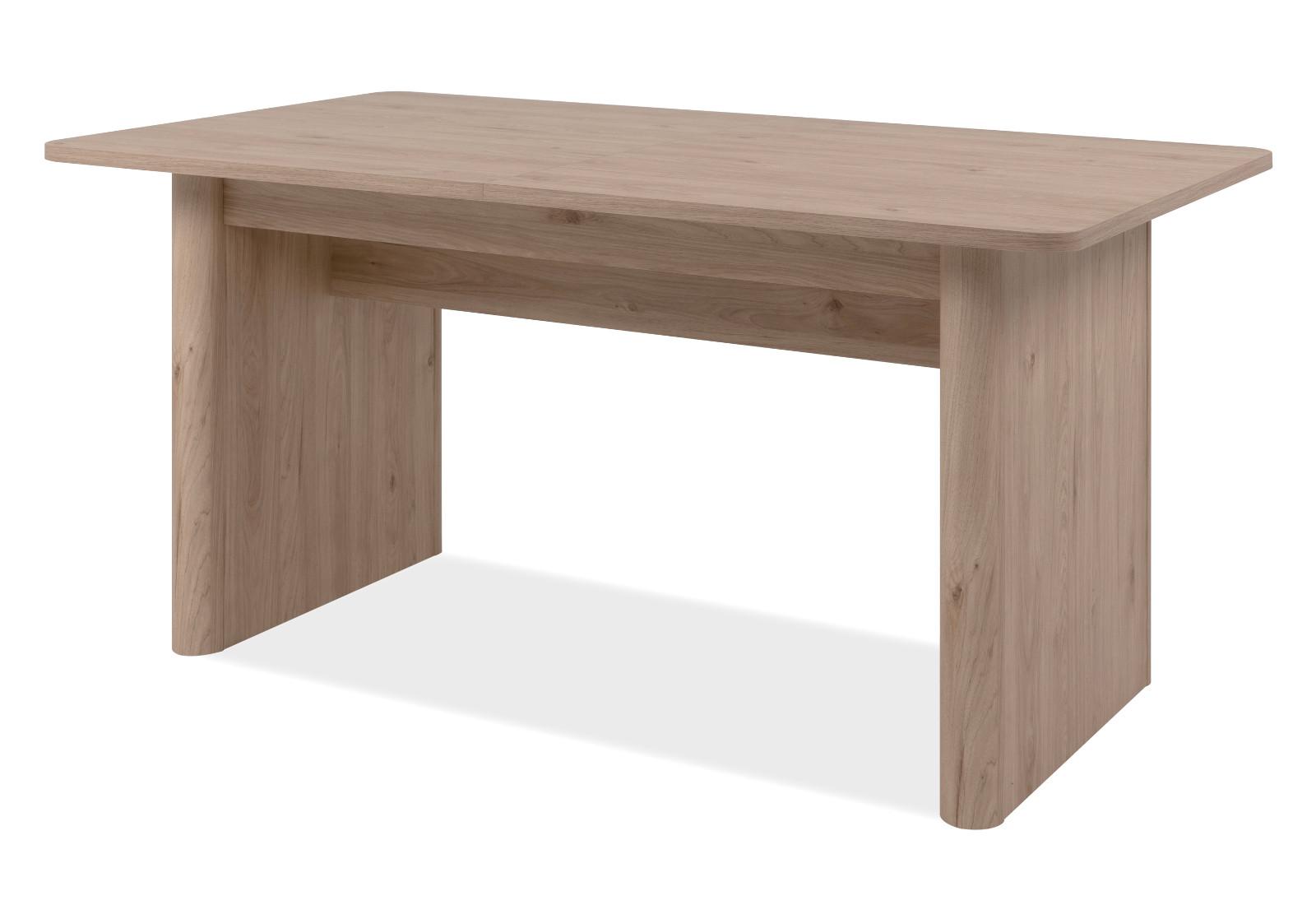 ESSTISCH Hickory Walnuss, Küchentisch ausziehbar 160 - 200 x 90 cm - Walnussfarben, Holzwerkstoff (160/90/75cm) - Furn.Design
