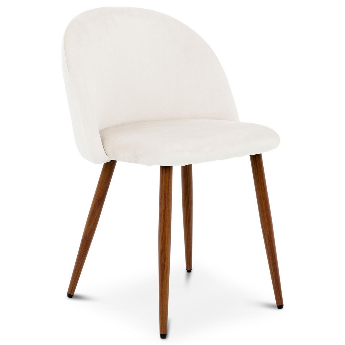 ESSZIMMERSTUHL NAVIA 2er-Set beige - Beige, Textil (49/76/52cm) - IDIMEX
