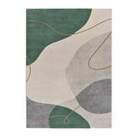 KURZFLORTEPPICH Grün / Beige Edesa 200/290 cm - Beige/Grün, Textil (200/290cm) - Atticgo