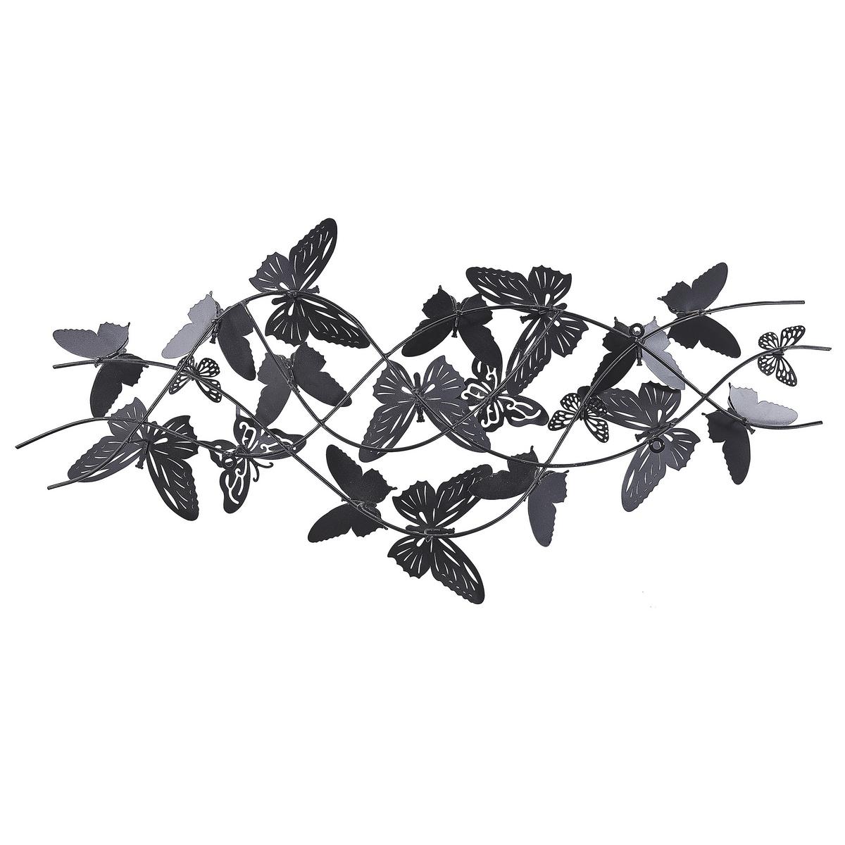 WANDDEKORATION Metall bunt Gallium - Multicolor, Metall (100/53/6cm) - Beliani