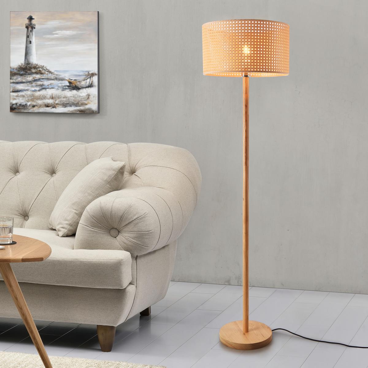 STEHLEUCHTE Rochdale - Orange, Kunststoff (40/40/154cm) - lux.pro