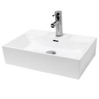 WASCHBECKEN - Weiß, Keramik (36/13/51.5cm) - ECD-Germany