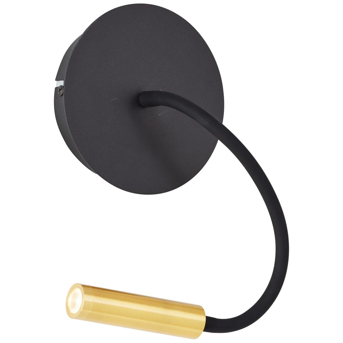 WANDSPOT Jutta G99947/86 - Schwarz, Metall (14/41.6/14cm) - Brilliant