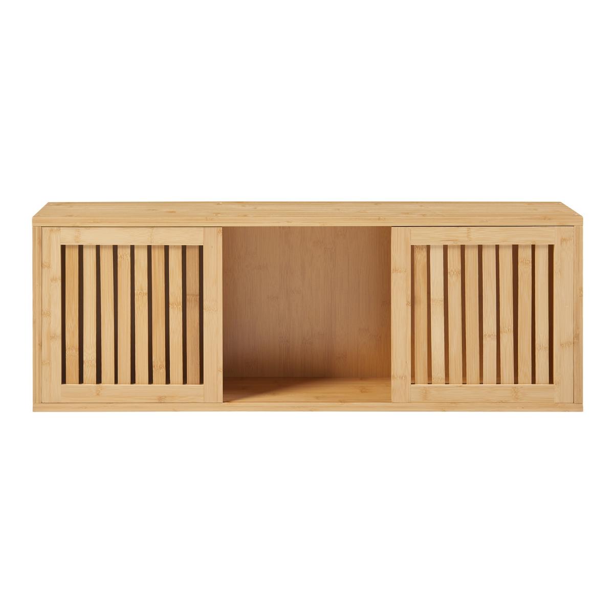 WANDREGAL Grums - Naturfarben, Naturmaterialen (20/33/92.5cm) - [en.casa]
