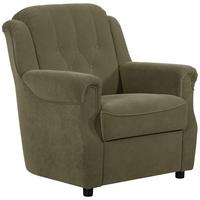 POLSTERSESSEL Kaylyn Flockstoff grün - Grün, Kunststoff (81/89/83cm) - 58aufmkessel