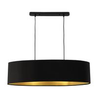 HÄNGELEUCHTE Westerbork - Schwarz, Metall (23/78/132cm) - lux.pro