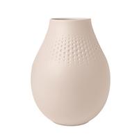 VASE PERLE Manufacture Collier Beige 20 cm - Beige, Keramik (20cm) - Villeroy & Boch