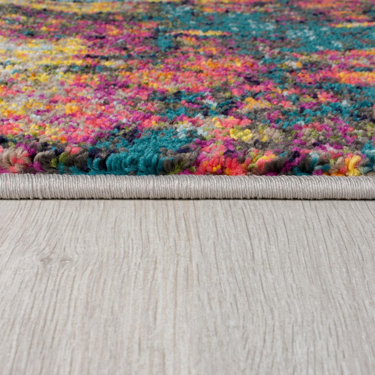 TEPPICH FAL, abstrakt, Bunt, 66 x 230 cm - Multicolor, Textil (230/66cm) - KADIMA DESIGN