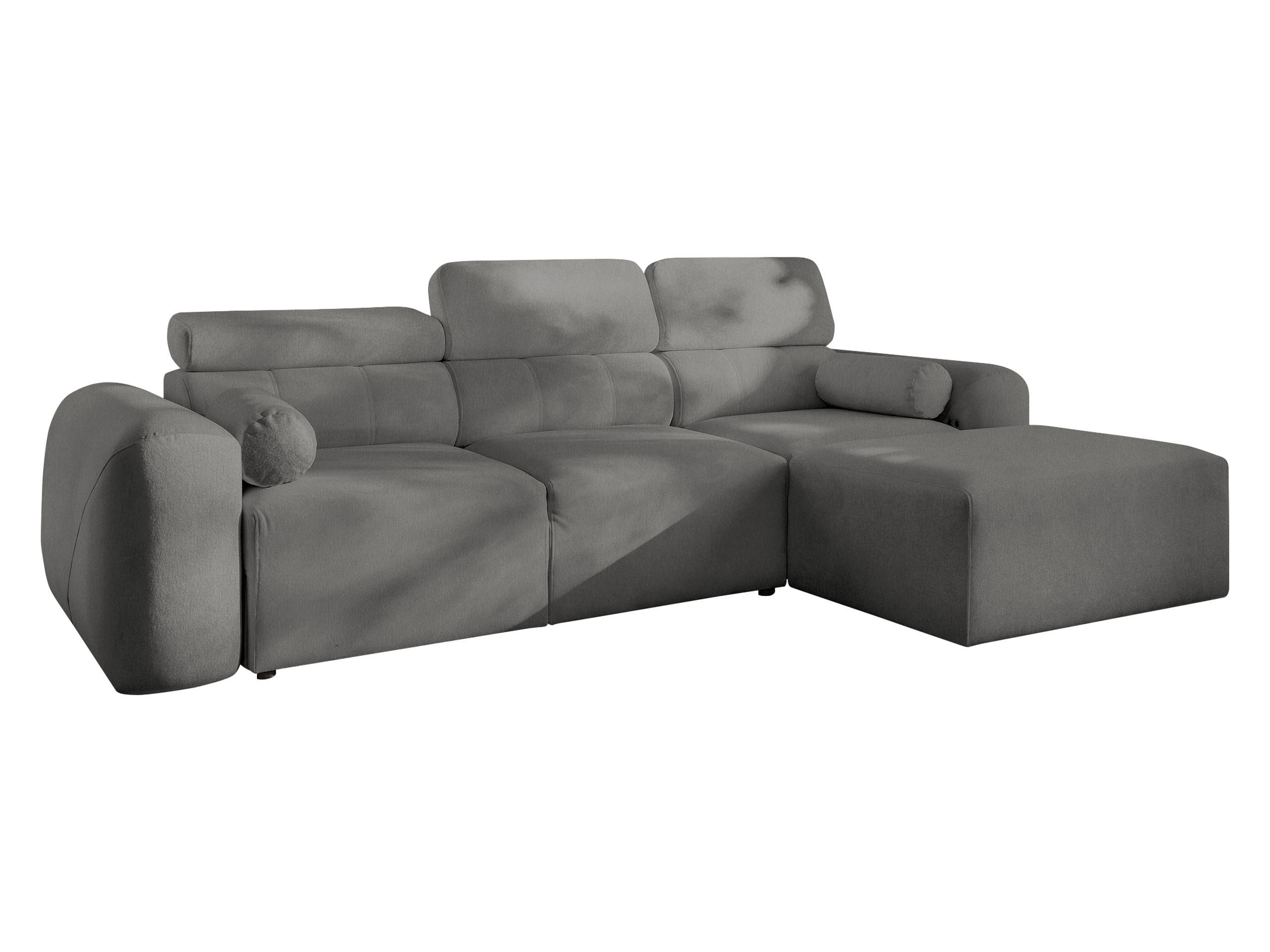ECKSCHLAFSOFA Volare I, Seite: Rechts - Dunkelgrau, Holz/Textil (269/182cm) - MIRJAN24