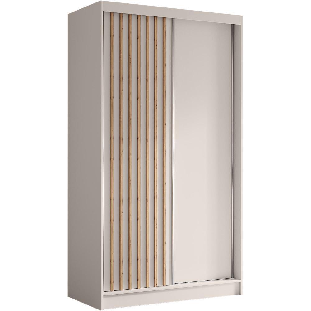 SCHWEBETÜRENSCHRANK Helios 120/216/61 kaschmir - Kaschmir, Holzwerkstoff (120/216/61cm) - Beautysofa