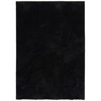 HOCHFLOR LANGFLOR SUPER SOFT TEPPICH SILKY - Schwarz, Textil (80/150cm) - Pergamon
