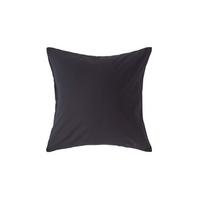 KISSENBEZUG Perkal, Ägyptische Baumwolle, Fadendichte 200 - Schwarz, Textil (40/40cm) - Homescapes