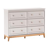 SCHUBLADENKOMMODE Windsor W-03 - Kaschmir/Eichefarben, Holz/Holzwerkstoff (136/100/41cm) - MIRJAN24