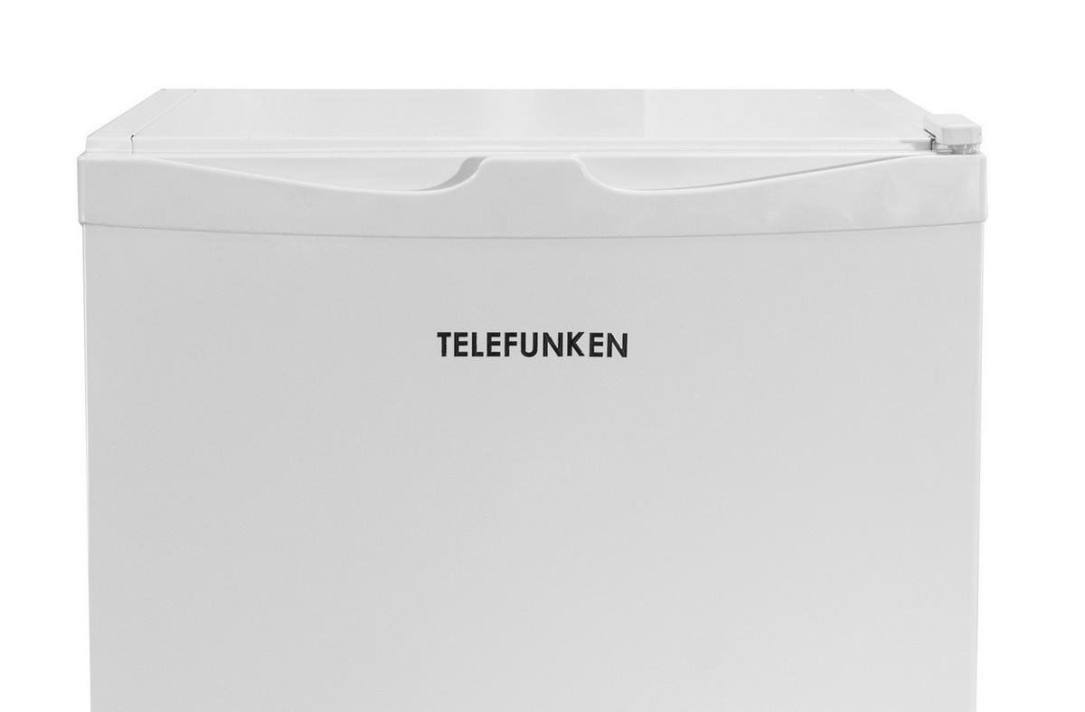 KÜHLSCHRANK, ohne Gefrierfach, freistehend, klein, 90 Liter Nutzinhalt, mit Gemüsefach & 3 Ablagen, Temperaturregelung, CF-31-121-W - Weiß, Kunststoff/Metall (48/82.1/50cm) - Telefunken