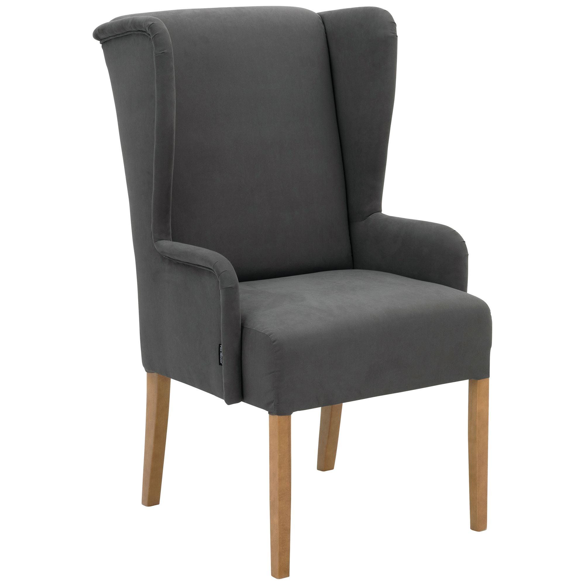 SESSEL Katrya Flachgewebe grau - Grau, Kunststoff (62/107/68cm) - 58aufmkessel