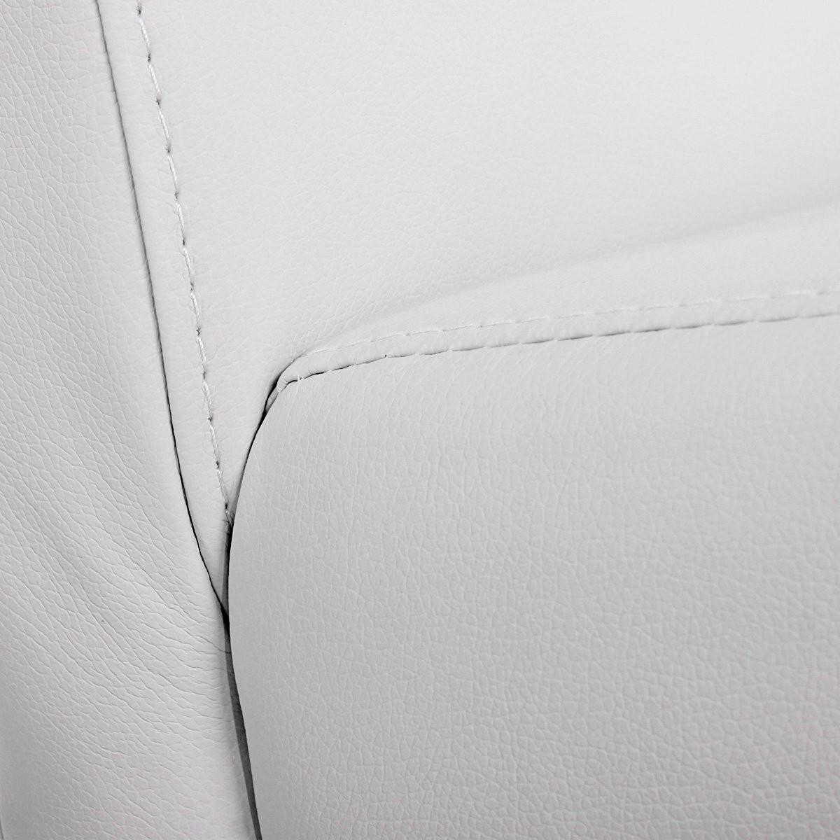ESSZIMMERSTUHL Weiß, Braun - Weiß/Braun, Textil (43/90/56cm) - MCW