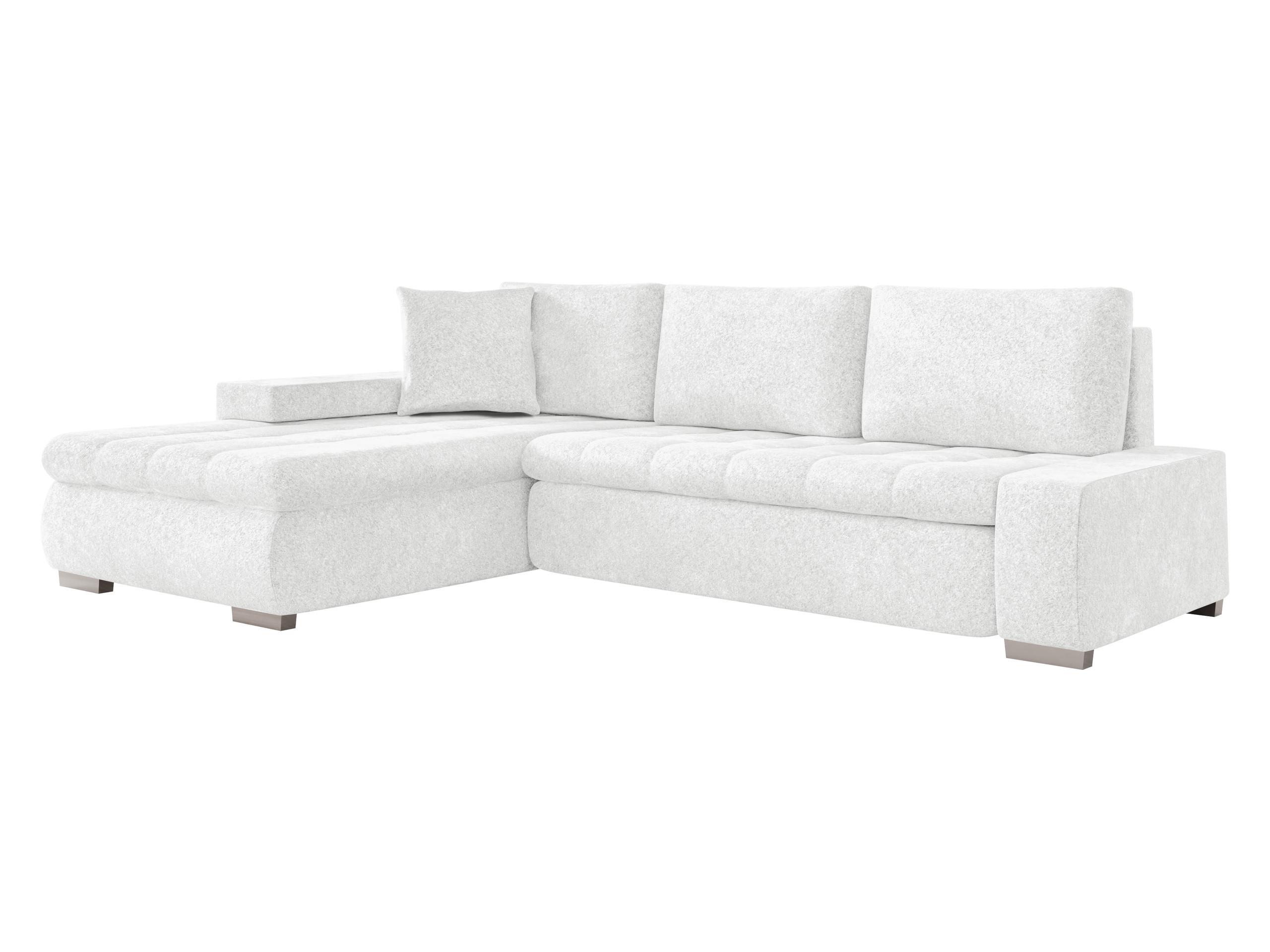 ECKSOFA Orkan Mini - Ecru, Holz/Textil (265/185cm) - MIRJAN24