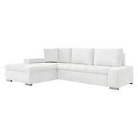 ECKSOFA Orkan Mini - Ecru, Holz/Textil (265/185cm) - MIRJAN24