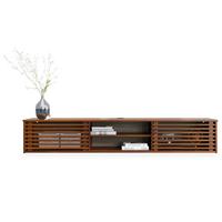 LOWBOARD RIAN Kastanie - Kastanienfarben, Holz (175/30/34cm) - IDIMEX