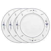 PLATZTELLER Vieux Luxembourg weiß-blau ø 30,5 cm 3er Set - Blau/Weiß, Keramik (30.5cm) - Villeroy & Boch