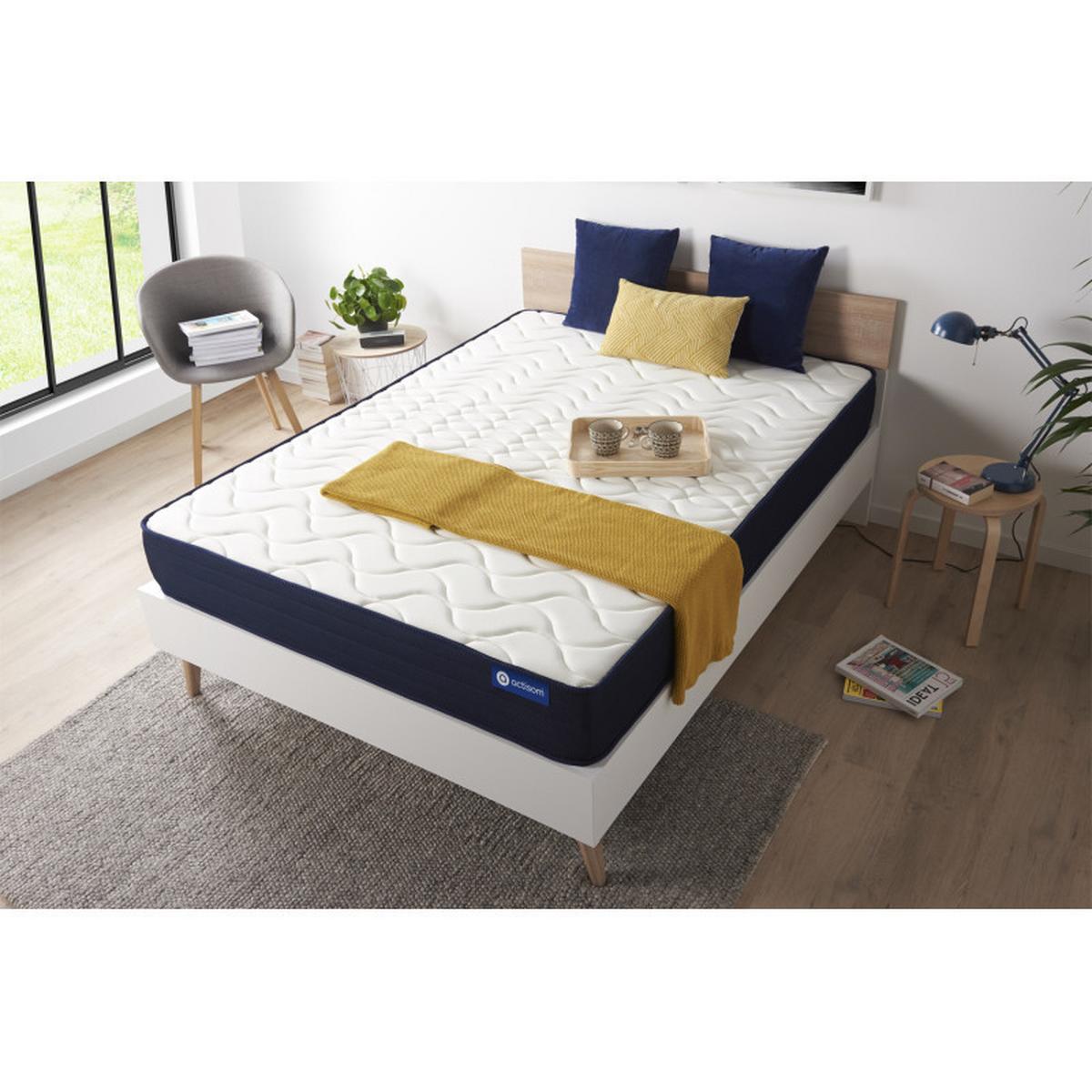 MATRATZE Actilatex sleep Latex und Memory-Schaum 140 x 210 cm h1 - Weiß, Textil (140/210cm) - ACTISOM