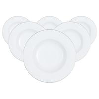 SUPPENTELLER Anmut Platinum No.1 weiß ø 24,8 cm - Weiß, Keramik (24.8cm) - Villeroy & Boch