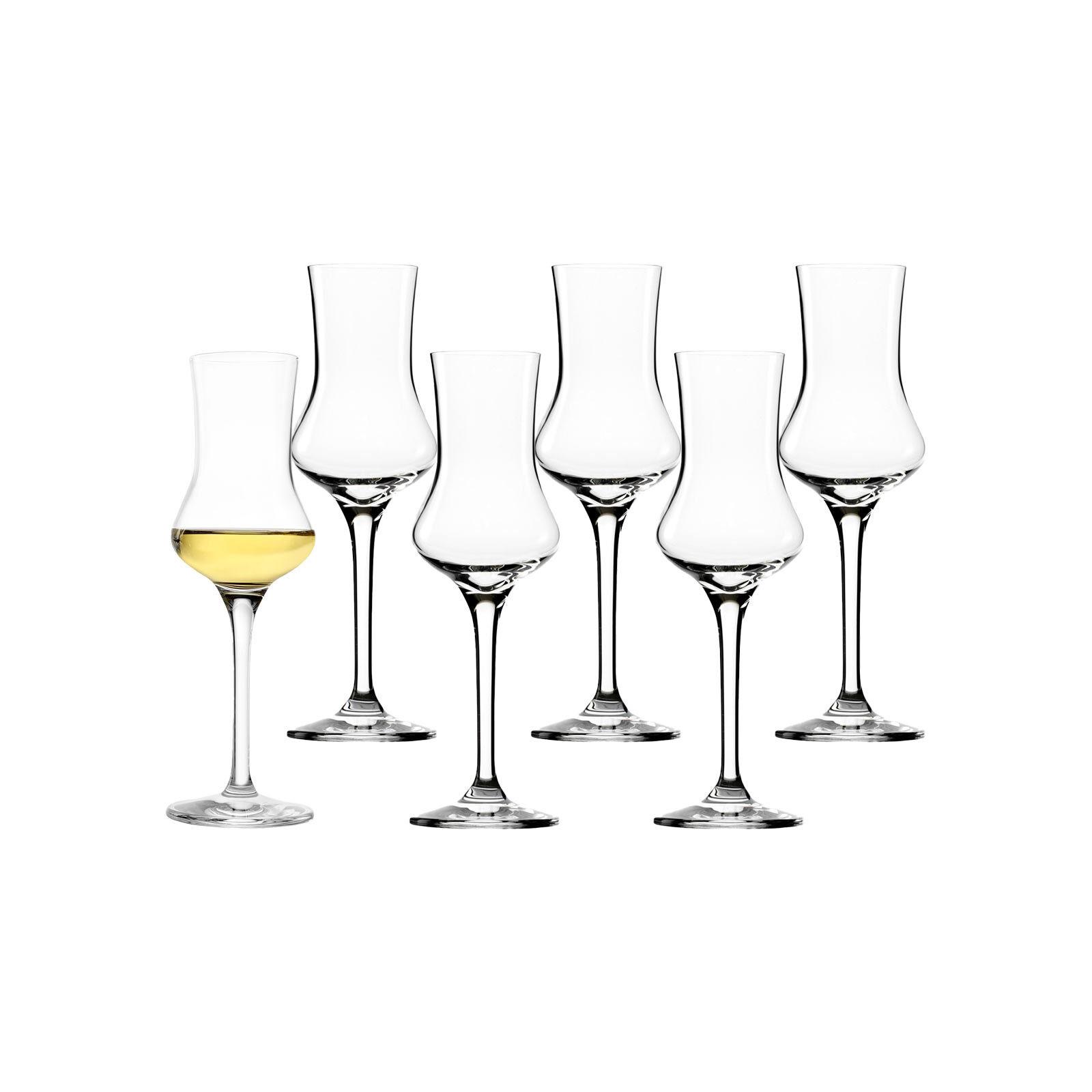 DESTILLATGLÄSER GRAPPA Classic transparent 90 ml 6er Set - Transparent, Glas (0.09L) - Stölzle Lausitz